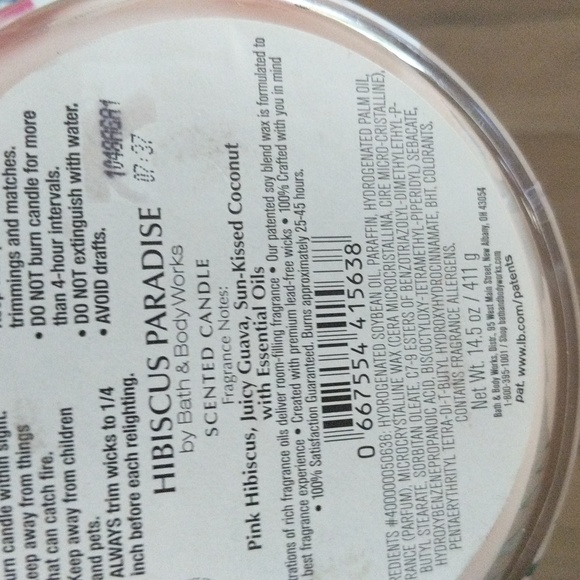 Bath and Body works Hibiscus Paradise - Picture 3 of 4